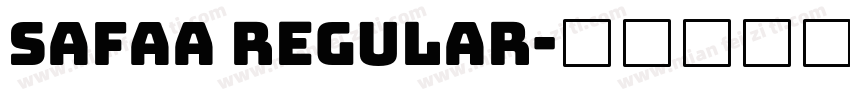 Safaa Regular字体转换
